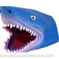 S.S. Soft Rubber Realistic 6 Inch Great Blue Shark Hand Puppet Toy B077Y4DCPY
